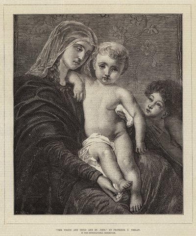 La Virgen y el Niño y San Juan de Charles Verlat